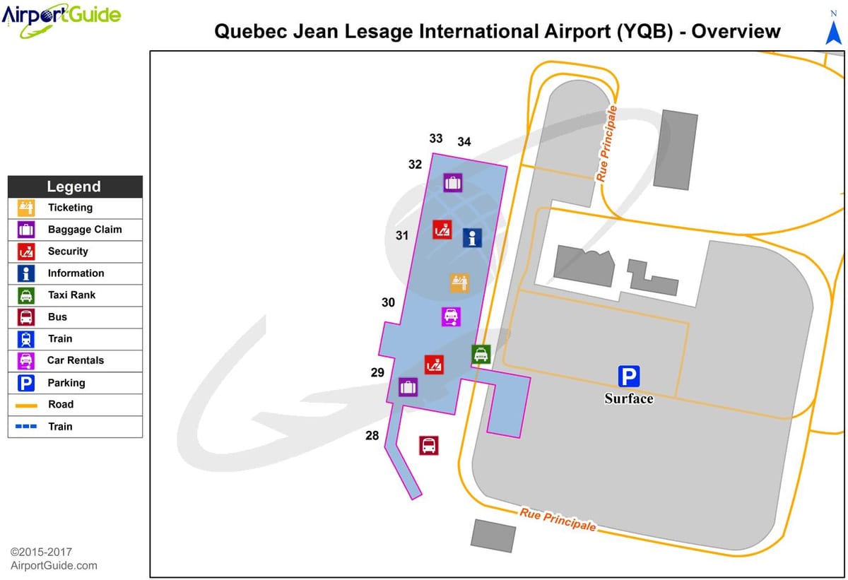yqb lidosta map
