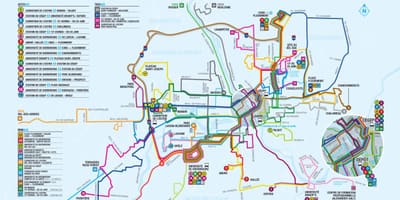 Karte Kvebeka autobusu